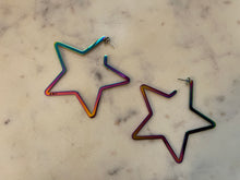 Load image into Gallery viewer, ICONIC STAR LOGO HOOPS (JUMBO)