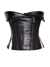 Load image into Gallery viewer, Vegan Leather Bustier