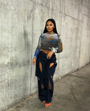 Load image into Gallery viewer, Cutout Relaxed Denim 🎬
