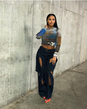 Load image into Gallery viewer, Cutout Relaxed Denim 🎬
