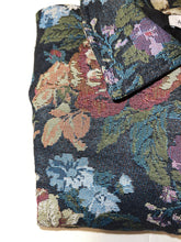 Load image into Gallery viewer, Jacquard Flower Cropped Bomber Jacket
