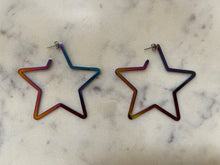 Load image into Gallery viewer, ICONIC STAR LOGO HOOPS (JUMBO)
