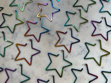 Load image into Gallery viewer, ICONIC STAR LOGO HOOPS (JUMBO)

