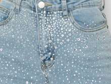 Load image into Gallery viewer, Crystal Denim Jeans (Skinny Leg) 💎
