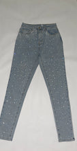 Load image into Gallery viewer, Crystal Denim Jeans (Skinny Leg) 💎
