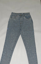 Load image into Gallery viewer, Crystal Denim Jeans (Skinny Leg) 💎
